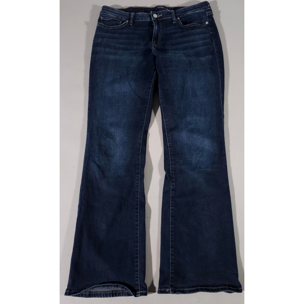 Lucky Brand Lolita Bootcut Jeans Womens 12/31 Dark Wash Low Rise‎ Stretch Denim